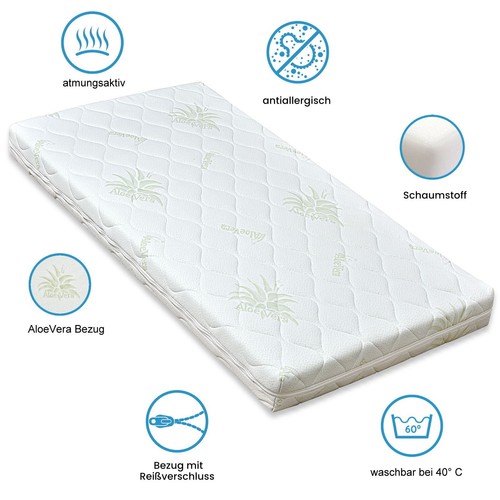 Babymatratze 60x120 70x140cm - /,
