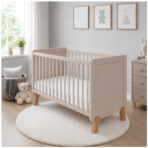 Babybett kinderbett 60x120 - babybett,