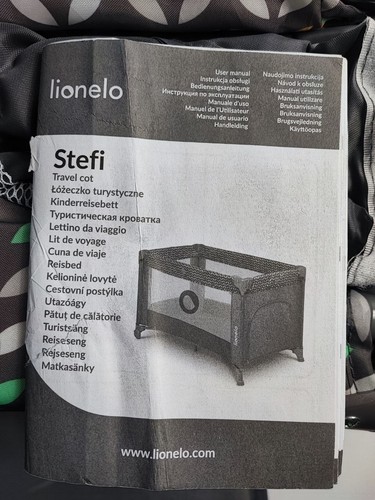Lionelo kinderreisebett grau - kinderreisebett,